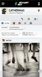 Mobile Screenshot of catherinas.deviantart.com