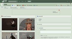 Desktop Screenshot of conju.deviantart.com