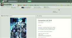 Desktop Screenshot of harveytolibao.deviantart.com