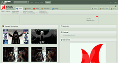 Desktop Screenshot of friccity.deviantart.com