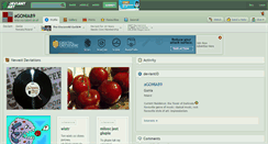 Desktop Screenshot of agonia89.deviantart.com