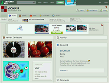 Tablet Screenshot of agonia89.deviantart.com