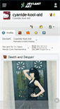 Mobile Screenshot of cyanide-kool-aid.deviantart.com