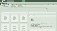 Desktop Screenshot of bellefast.deviantart.com