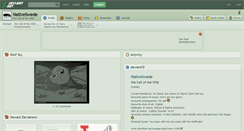 Desktop Screenshot of nativeswede.deviantart.com