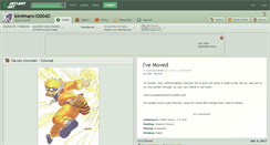 Desktop Screenshot of kimimaro100040.deviantart.com