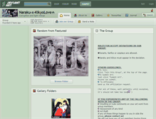 Tablet Screenshot of naraku-x-kikyolove.deviantart.com