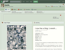Tablet Screenshot of kitelife.deviantart.com