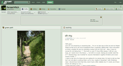Desktop Screenshot of persianwitch.deviantart.com