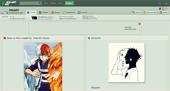 Desktop Screenshot of mizashi.deviantart.com