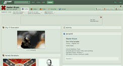 Desktop Screenshot of master-bryon.deviantart.com