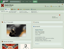 Tablet Screenshot of master-bryon.deviantart.com
