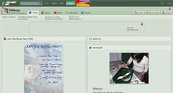 Desktop Screenshot of hildwyn.deviantart.com