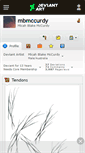 Mobile Screenshot of mbmccurdy.deviantart.com