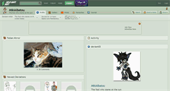 Desktop Screenshot of mikialbatou.deviantart.com