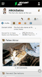 Mobile Screenshot of mikialbatou.deviantart.com