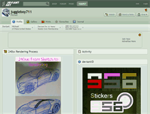 Tablet Screenshot of juggleboy711.deviantart.com