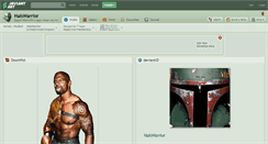 Desktop Screenshot of halswarrior.deviantart.com