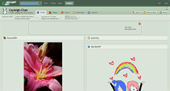 Desktop Screenshot of cayleigh-chan.deviantart.com