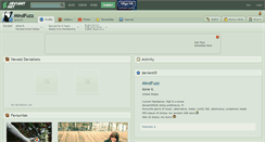 Desktop Screenshot of mindfuzz.deviantart.com