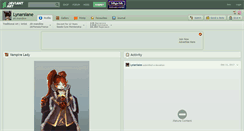 Desktop Screenshot of lynarsiane.deviantart.com
