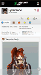 Mobile Screenshot of lynarsiane.deviantart.com