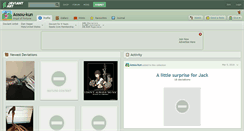 Desktop Screenshot of aosou-kun.deviantart.com