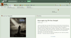 Desktop Screenshot of davan.deviantart.com