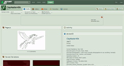 Desktop Screenshot of claymaster406.deviantart.com