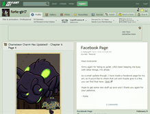 Tablet Screenshot of forte-girl7.deviantart.com