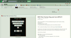 Desktop Screenshot of careas.deviantart.com