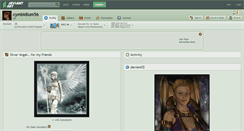 Desktop Screenshot of cymbidium56.deviantart.com