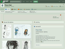 Tablet Screenshot of enyy-chan.deviantart.com