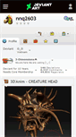 Mobile Screenshot of nnq2603.deviantart.com