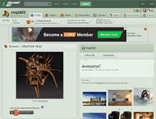 Tablet Screenshot of nnq2603.deviantart.com