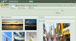 Desktop Screenshot of canonix.deviantart.com