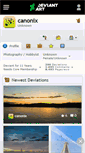 Mobile Screenshot of canonix.deviantart.com