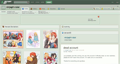 Desktop Screenshot of ninjagirl-rukai.deviantart.com