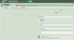 Desktop Screenshot of paradraik.deviantart.com
