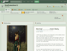 Tablet Screenshot of emoproductions12.deviantart.com