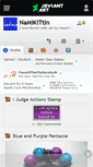 Mobile Screenshot of namikittin.deviantart.com