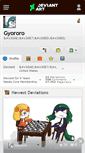 Mobile Screenshot of gyororo.deviantart.com