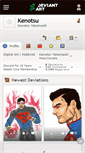 Mobile Screenshot of kenotsu.deviantart.com