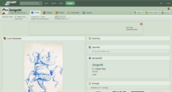 Desktop Screenshot of designnil.deviantart.com