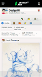 Mobile Screenshot of designnil.deviantart.com