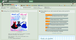 Desktop Screenshot of darlingarmy.deviantart.com