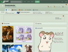 Tablet Screenshot of grandcubester.deviantart.com