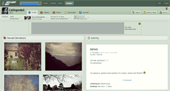Desktop Screenshot of calliopedoll.deviantart.com
