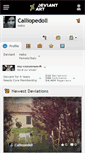 Mobile Screenshot of calliopedoll.deviantart.com