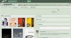 Desktop Screenshot of jordangosselin.deviantart.com